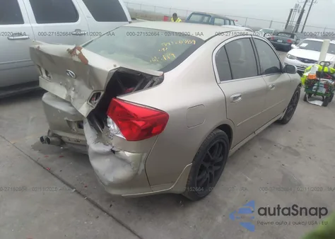 2005 Infiniti G35 из США, поврежденный, VIN JNKCV51E75M223818